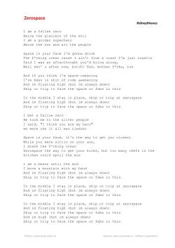 Kidneythieves Zerospace