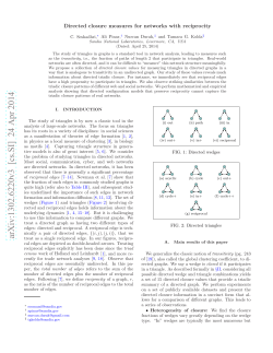Directed closure measures for networks with reciprocity