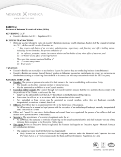 BAHAMAS Features of Bahamas` Executive