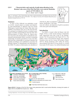 Characteristics and controls of gold mineralization in the Brunne