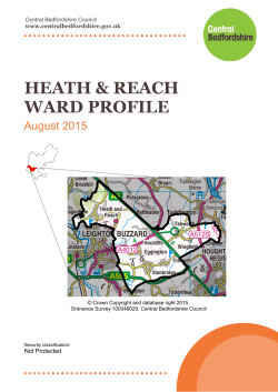 Heath and Reach ward profile - Central Bedfordshire Council