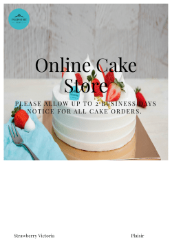 Online Cake Store - Best Restaurants of Australia