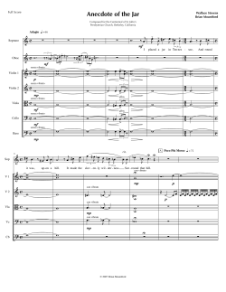 Anecdote of the Jar.mus