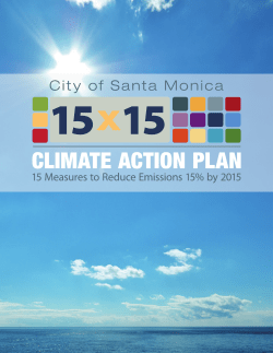 15x15 Climate Action Plan