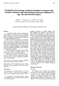 Evaluation of an isotope washout technique to