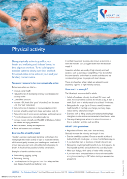 Physical activity