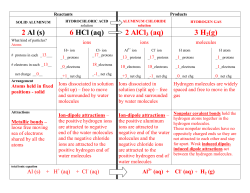 2 Al (s) 6 HCl (aq) 2 AlCl3 (aq) 3 H2(g)