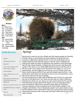 Latest Newsletter