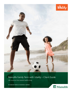 Family Term - Manulife Repsource