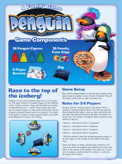 Rules for Penguin - Fantasy Flight Games