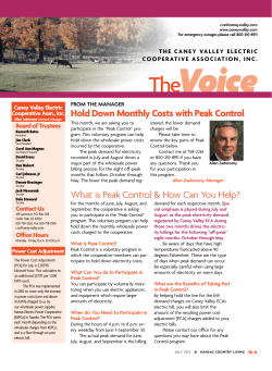 July - Caney Valley Electric