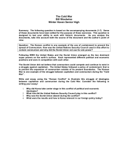 Lesson Plan: The Cold War - POLK-FL