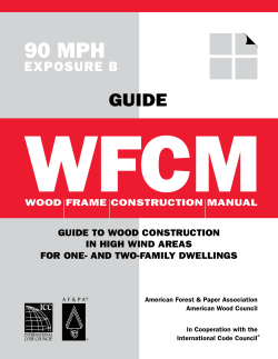 90 MPH - American Wood Council