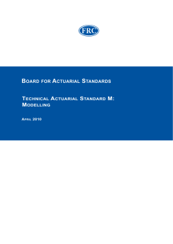 TAS M - Financial Reporting Council