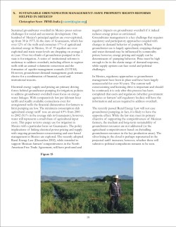 Sustained groundwater overdraft in Mexico poses serious