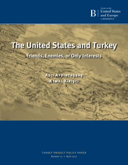 The United States and Turkey
