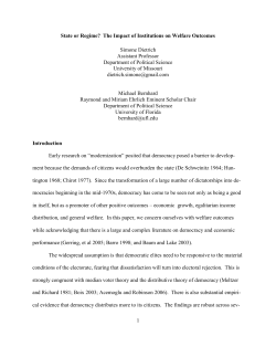 State or Regime - Simone Dietrich