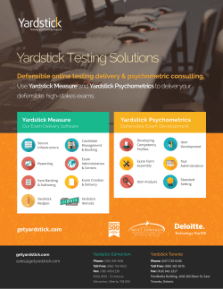 Yardstick Testing Solutions