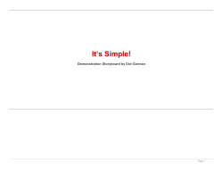 It`s Simple!
