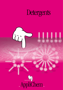 Detergents &bull; AppliChem