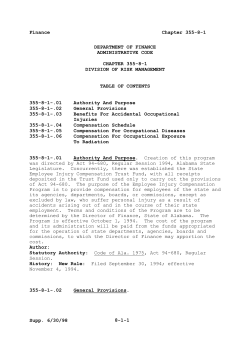 chapter 355-8-1 division of risk management