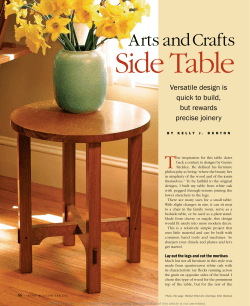Arts and Crafts - FineWoodworking
