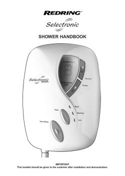 shower handbook