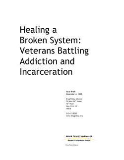 Healing a Broken System: Veterans Battling Addiction and