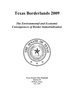 The Environmental and Economic Consequences of Border