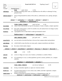 Unit 10-complete student packet with Boffardi and