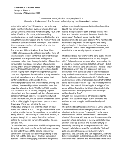 EVERYBODY IS HAPPY NOW- Atwood BNW