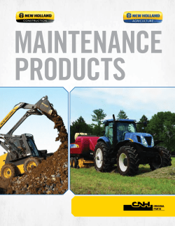 MAINTENANCE PRODUCTS