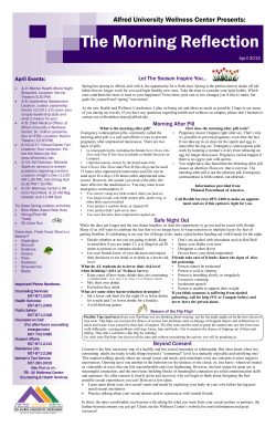 April 2015 - My Alfred