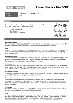 Course Conditions - Australian College of Sport and Fitness