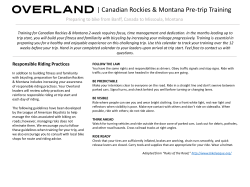 calendar - Overland Summers