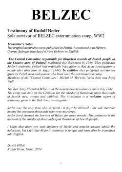 Rudolf Reder Testimony