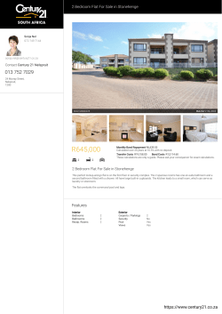 2 Bedroom Flat For Sale in Stonehenge