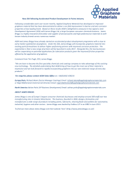 New JDA following Accelerated Product Development in Paints