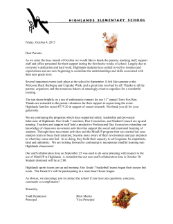 October 2013 - North Vancouver School District