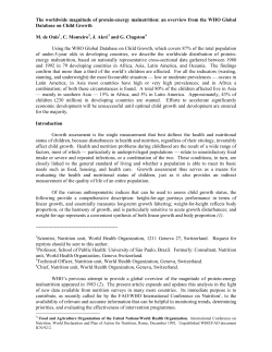 protein-energy malnutrition