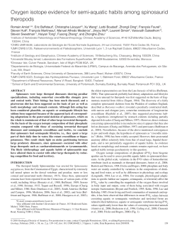Oxygen isotope evidence for semi