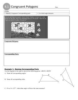 41NG - Congruent Polygons
