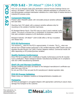 PCD 5.62 PCD 5.62 - 3M AttestTM 1264-S SCBI