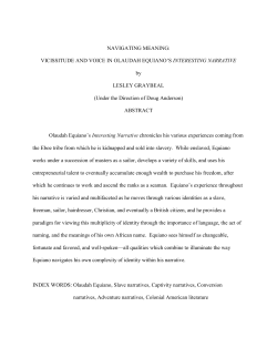 navigating meaning - UGA Electronic Theses and Dissertations