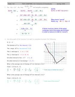 Solutions - CSUN.edu