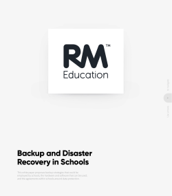 Backup and Disaster Recovery in Schools
