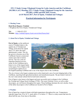 ITU-T Study Group 3 Regional Group for Latin America
