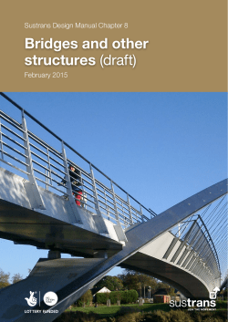 Bridges and other structures (draft)