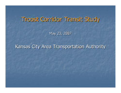 MAX Kansas City`s First Bus Rapid Transit Line
