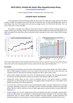 Divided We Stand: Why Inequality Keeps Rising